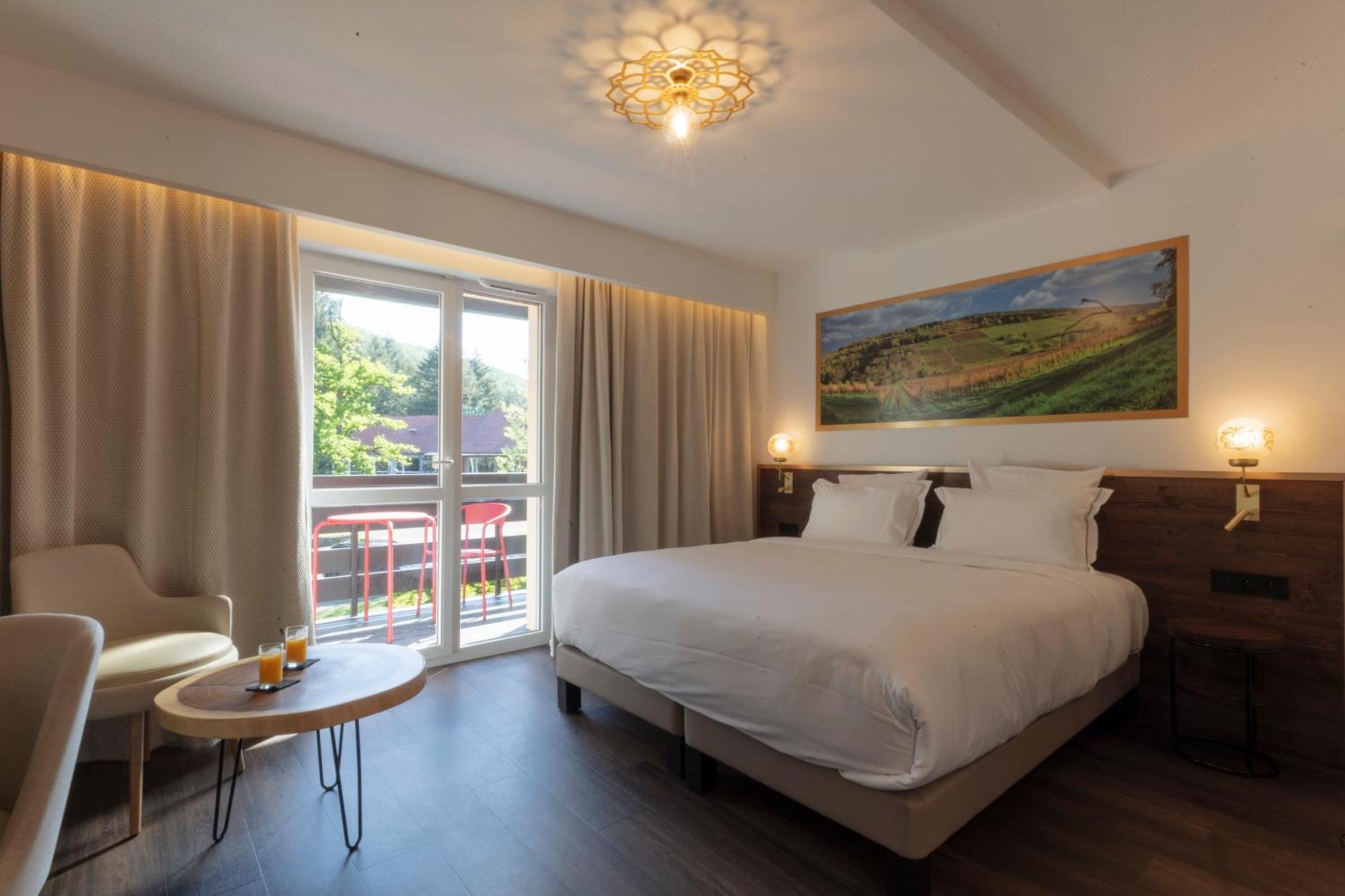 Hotel Restaurant La Vallee Noble, Proche Eguisheim Colmar Сулцмат Стая снимка